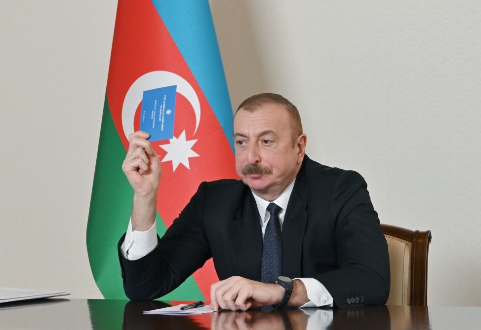 "Yeni Azərbaycan Partiyasının yaradılması tarixi zərurət idi" - İlham Əliyev