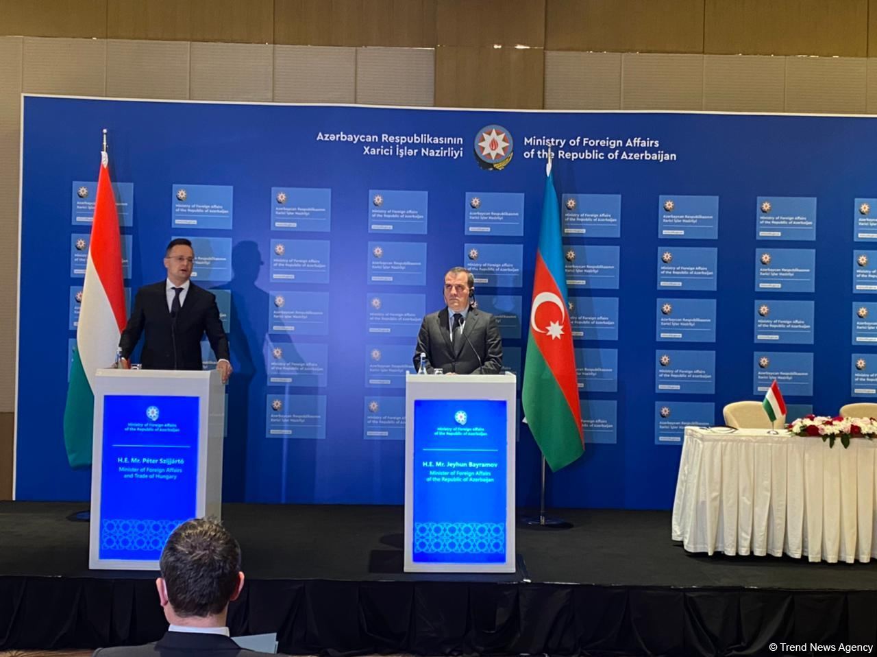 "Macar şirkətlərinin Qarabağda yenidənqurmada..." - Macarıstan XİN rəhbəri