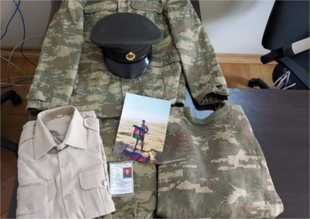 Şəhidimizin əşyaları Tarix Muzeyinə verildi
