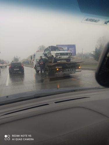 Qəbələdə ağır qəza: Sürücünün ürəyi dayandı