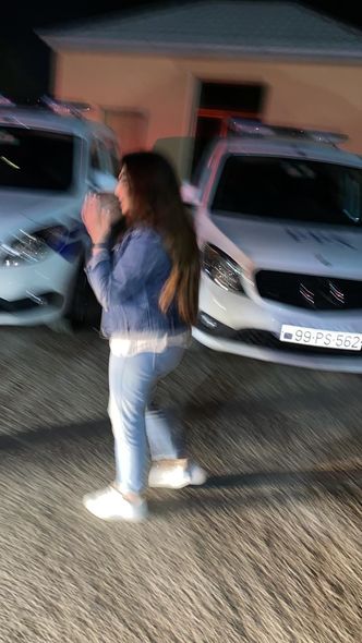 Masazırda piyadanı vuraraq qaçan xanım sürücü yaxalandı - FOTO