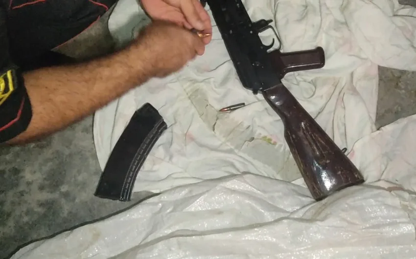 Gəncə sakinindən silah götürülüb