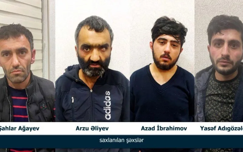 Avtomobillərin akkumlyatorunu oğurlayan şəxslər saxlanıldı - VİDEO