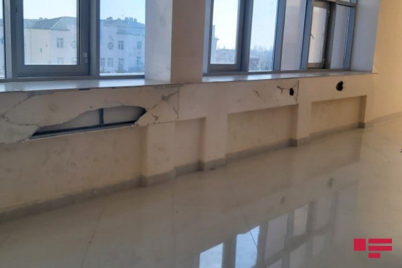Azərbaycanda məktəbə HÜCUM OLDU - FOTO