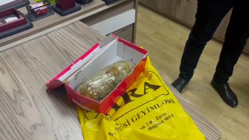 Daha bir narkotacir saxlanıldı - FOTO