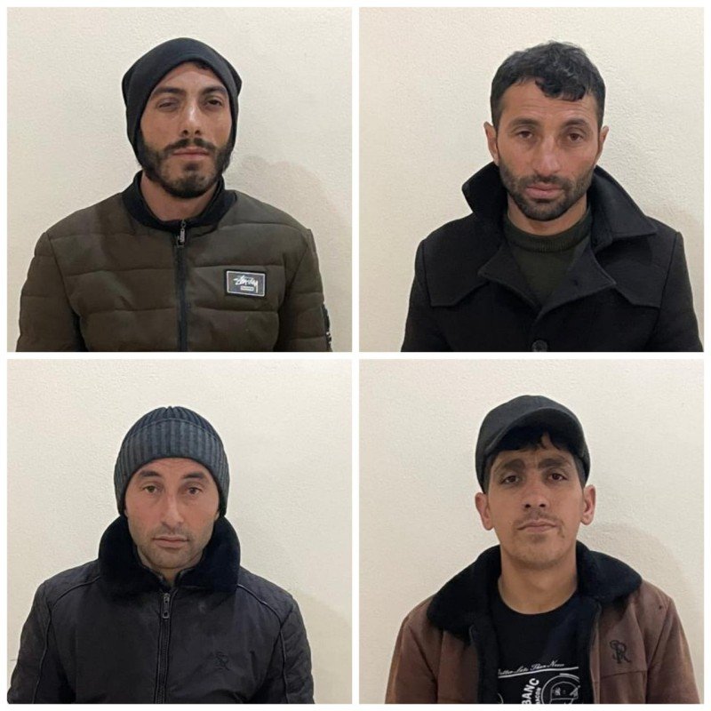 Minalı əraziyə dəmir yığmağa gedən 4 nəfər tutuldu - FOTO