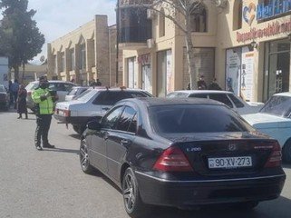 Dayanma-durma qaydalarını pozan 40 sürücü cərimələndi