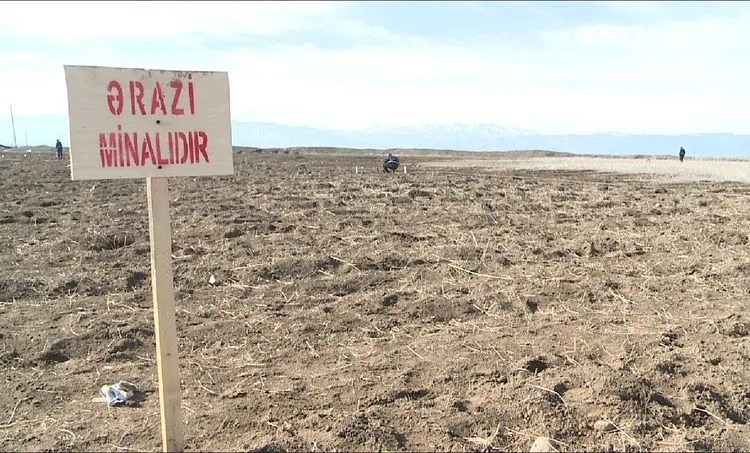 Azad olunan ərazilərdə daha 165 mina aşkarlandı