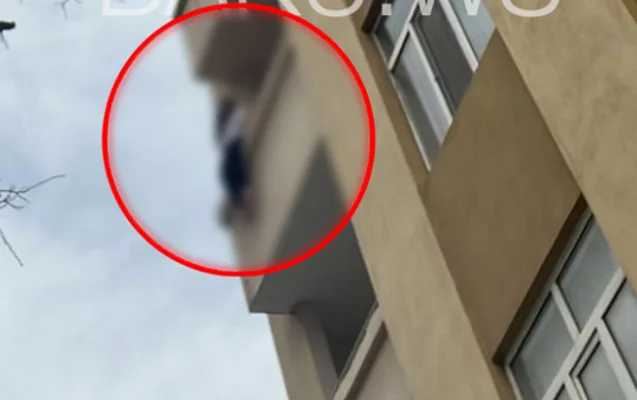 Bakıda özünü binadan atan qız öldü - FOTO