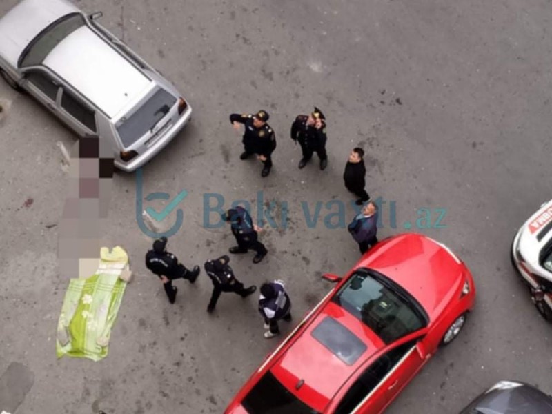 Doğum gününün səhəri özünü binadan atdı - Kişinin BAŞINA DÜŞDÜ - FOTO - VİDEO - YENİLƏNİB