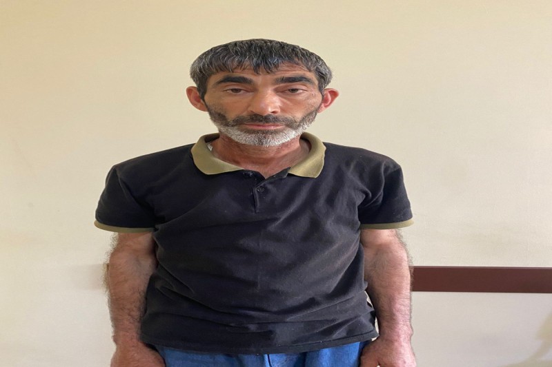 Evdən oğurluq edən şəxs saxlanıldı - FOTO