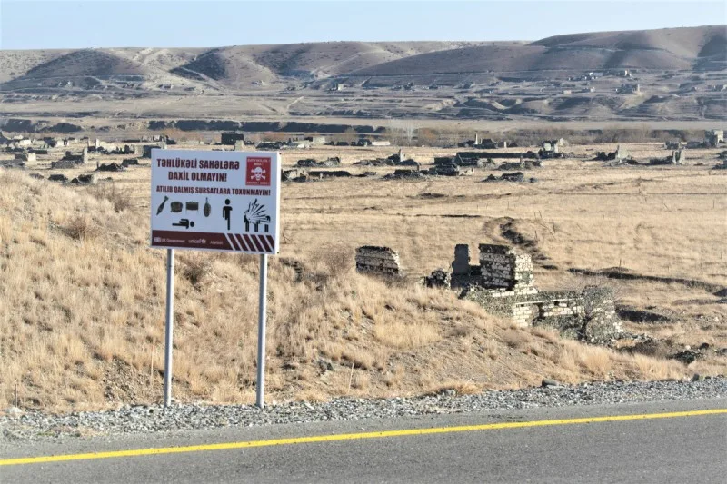 ANAMA Füzulidə minaya düşən şəxslərlə bağlı məlumat yaydı