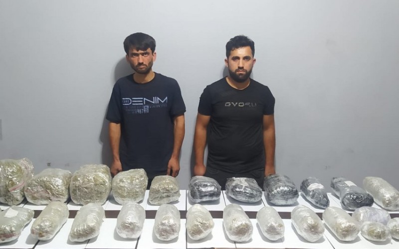 Dövlət sərhədini pozanlar saxlanıldı - FOTO