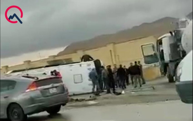 Ələt - Astara yolunda mikroavtobus aşdı - Ölü və yaralılar var + YENİLƏNİB