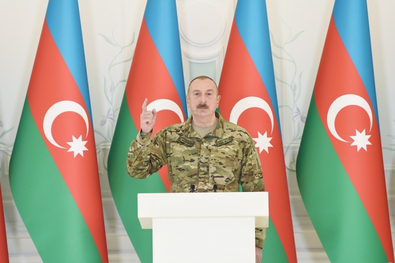 Şuşadan verilən Zəfər mesajları...
