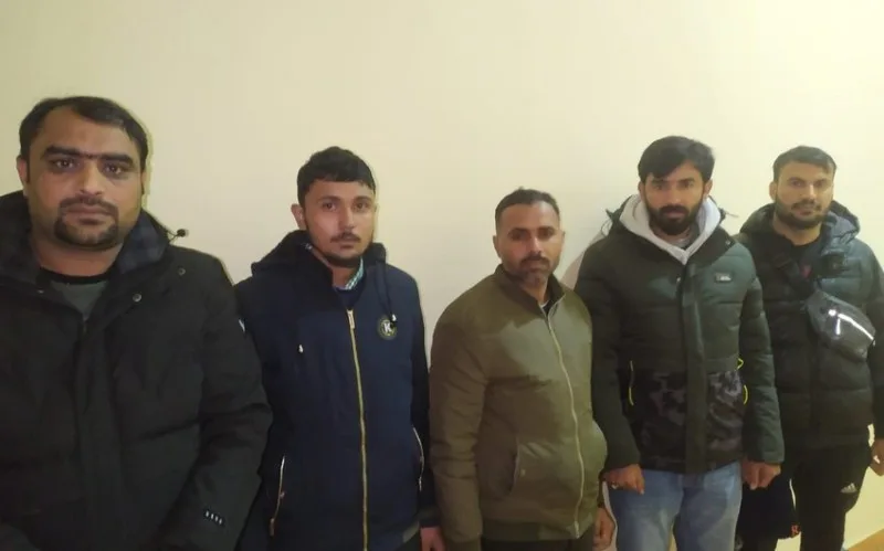 Sərhəddə 5 Pakistan vətəndaşı saxlanıldı