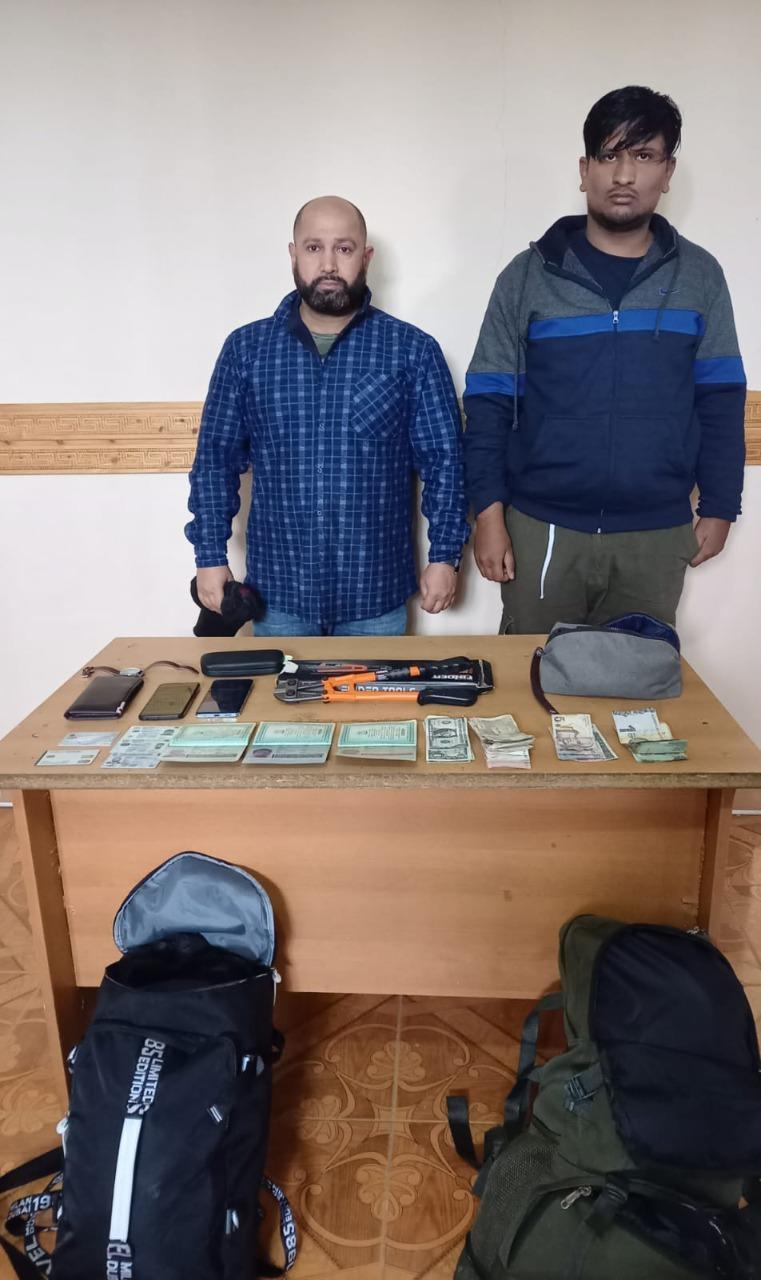 Gürcüstana qanunsuz keçmək istəyən əcnəbilər saxlanıldı