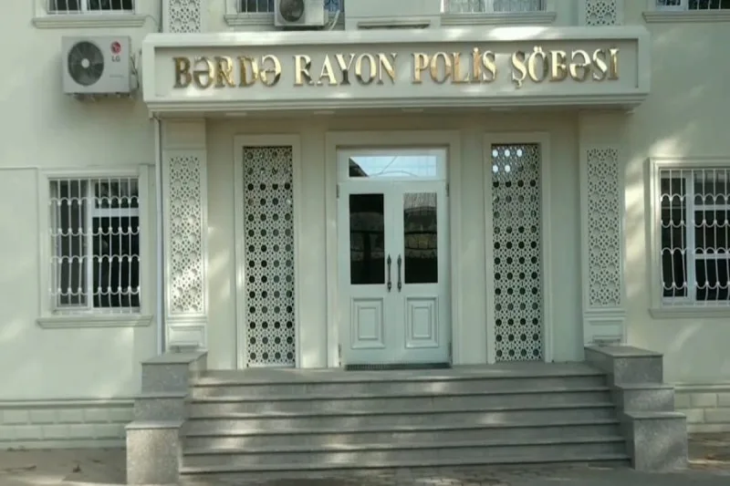 Bərdədə silahlı şəxs saxlanıldı - FOTO