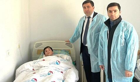 Çempionat oyunu zamanı bıçaqlanan azarkeşin son durumu