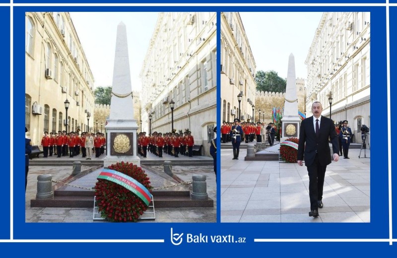 "Xalqımız, dövlətimiz cümhuriyyət qurucularının xidmətlərini yüksək dəyərləndirir"