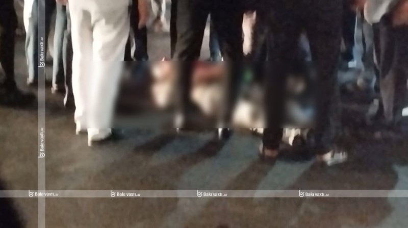 "Jurnalistlər binası"nın yaxınlıgında AĞIR QƏZA- FOTO