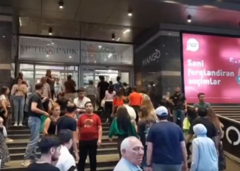 "Metropark”da bomba həyəcanı - Saxlanılan var