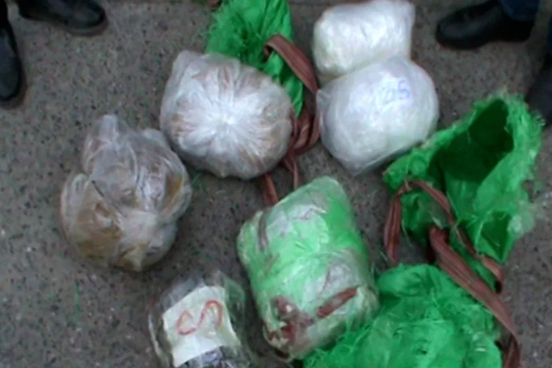 Bakıda İrandan gətirilən 32 kiloqram narkotik aşkarlandı -VİDEO