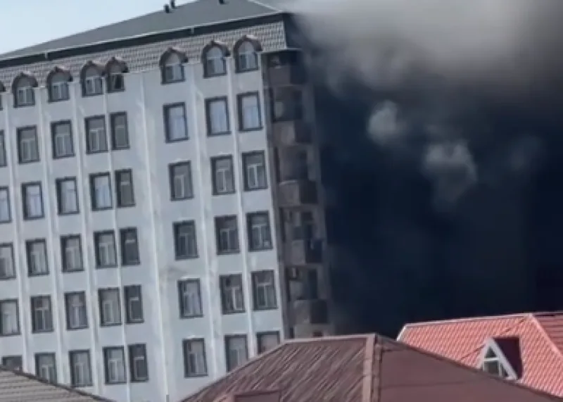 Xırdalanda yaşayış binasında YANĞIN