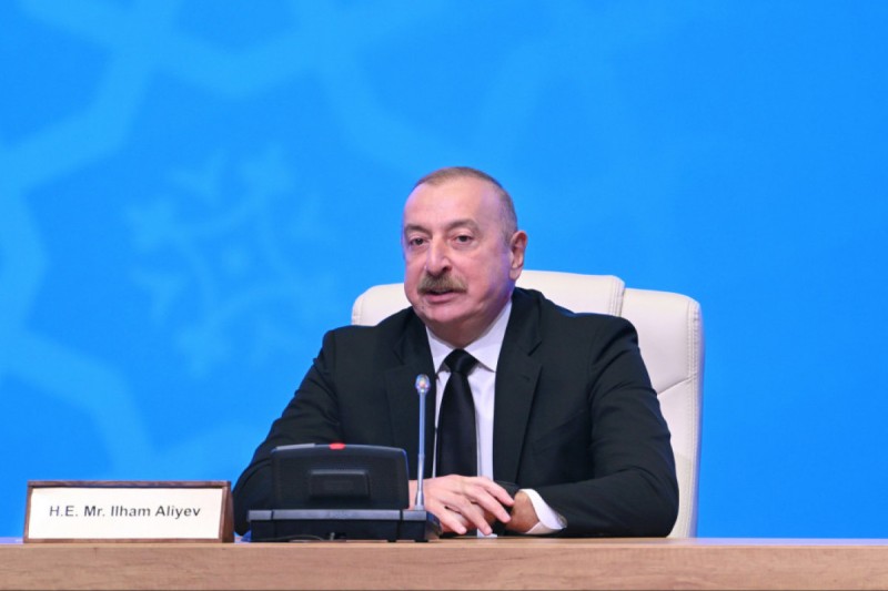 Prezident: COP29-a ev sahibi kimi biz indi rolumuzu körpülərin salınmasında görürük