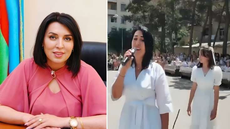 Direktor "Son zəng"də məzunlara maraqlı sürpriz etdi - VİDEO