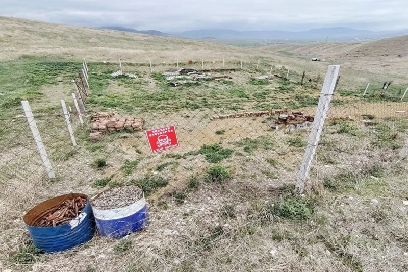 Xocalıda xeyli sayda döyüş sursatı aşkar edildi