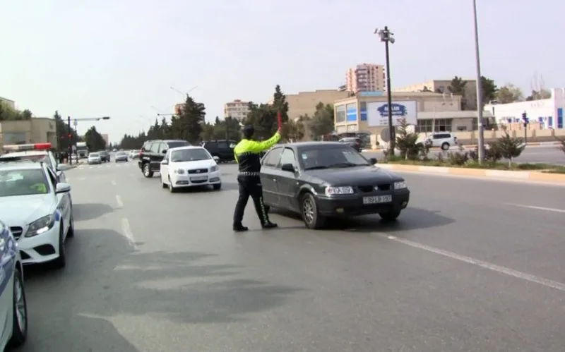 Sumqayıtda yol hərəkəti qaydalarını pozan sürücülər barəsində 58 min 62 protokol tərtib edilib