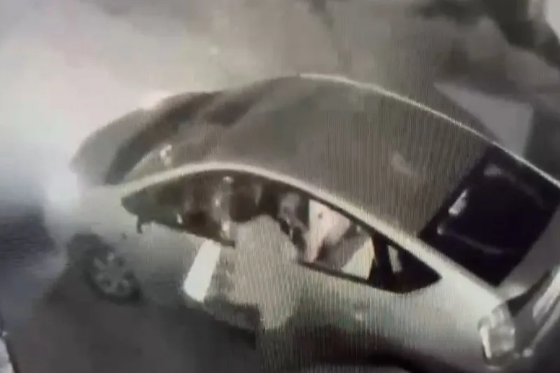 “Prius” qaçıran dəstə üzvləri saxlanılıblar - VİDEO