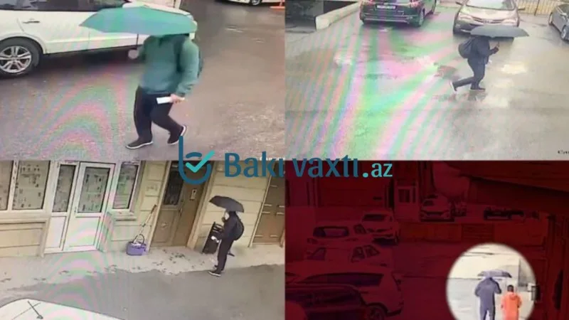 Bakıda peyda olan çətirli oğru ilə bağlı YENİ XƏBƏR