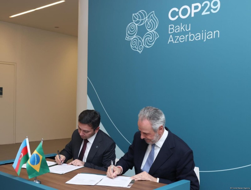 Azərbaycan və Braziliya Anlaşma Memorandumu imzaladı