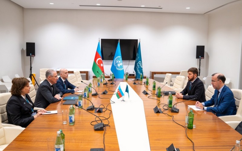 Muxtar Babayev Rusiya prezidentinin xüsusi nümayəndəsi ilə görüşdü