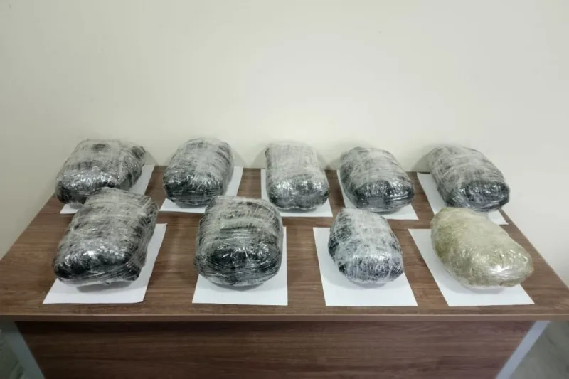 İrandan Azərbaycana 10 kq narkotikin keçirilməsinin qarşısı alınıb - FOTO