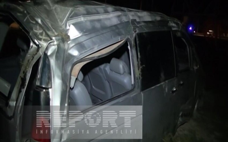 Mikroavtobus AŞDI - Ölən və xəsarət alanlar var - FOTO