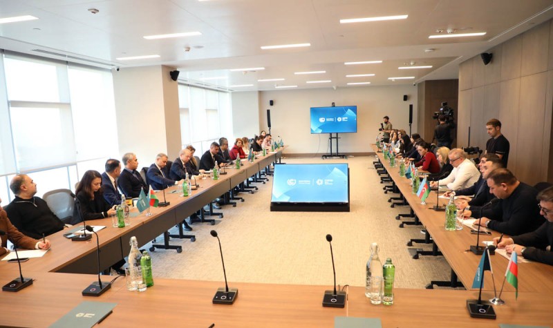 Media nümayəndələri COP29-a hazırlıqla bağlı yekun işlərlə tanış olub - FOTOLAR