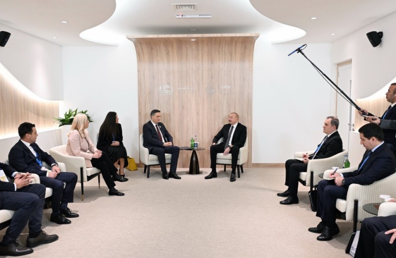 Prezident Bosniya və Herseqovinanın Rəyasət Heyətinin Sədri və üzvü ilə görüşdü - YENİLƏNİB