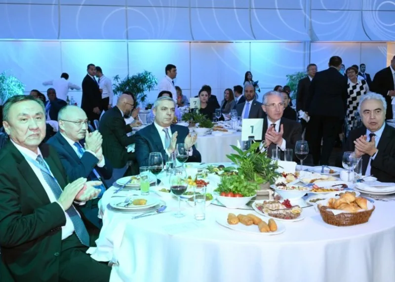 Nümayəndə heyətlərinin şərəfinə Heydər Əliyev Mərkəzində ziyafət verildi - FOTOLAR