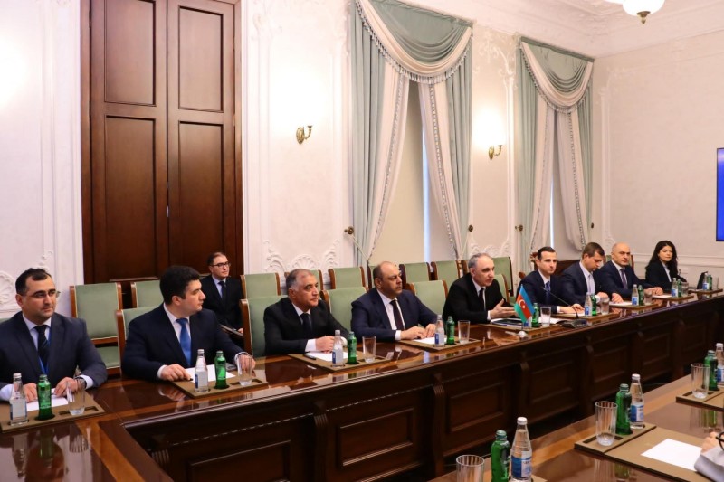 Kamran Əliyev Saif Bin Zayed Al Nahyanla görüşüb