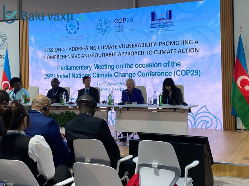 Bakıda COP29 çərçivəsində keçirilən Parlament Görüşü davam edir