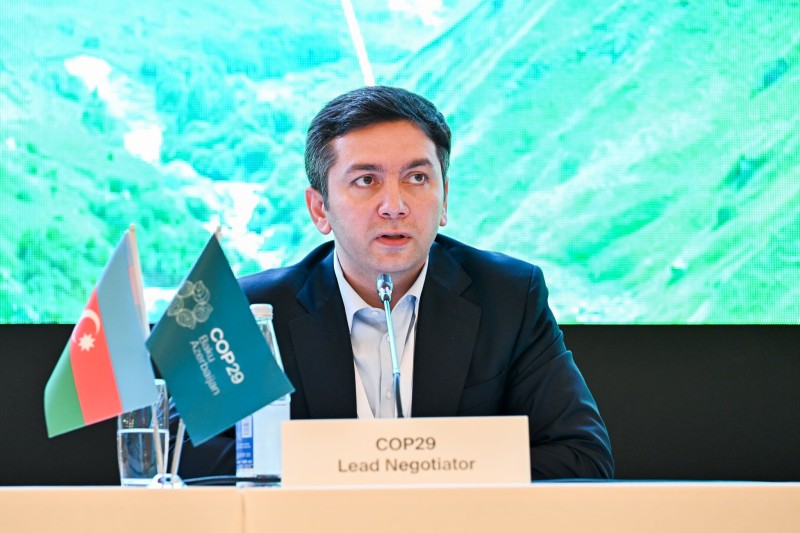 Yalçın Rəfiyev: "Qlobal istiləşmənin çağırışlarına cavab vermək üçün insanlara sərmayə qoymalıyıq"