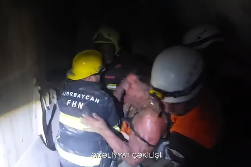 FHN: Sumqayıtda axtarış-xilasetmə əməliyyatı sona çatdırılıb