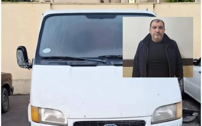 Yük avtomobilini narkotikin təsiri altında idarə edən şəxs saxlanıldı