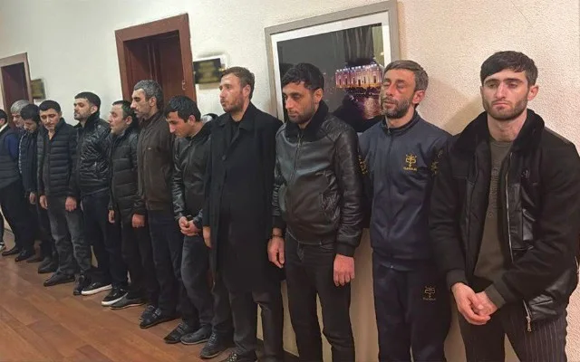 Xəzərdə narkopriton təşkil edən 12 nəfər saxlanıldı - FOTO