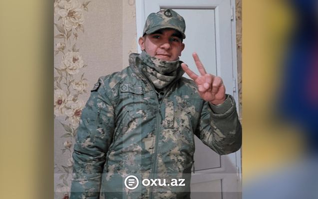 Ordumuzun əsgəri vəfat etdi - FOTO