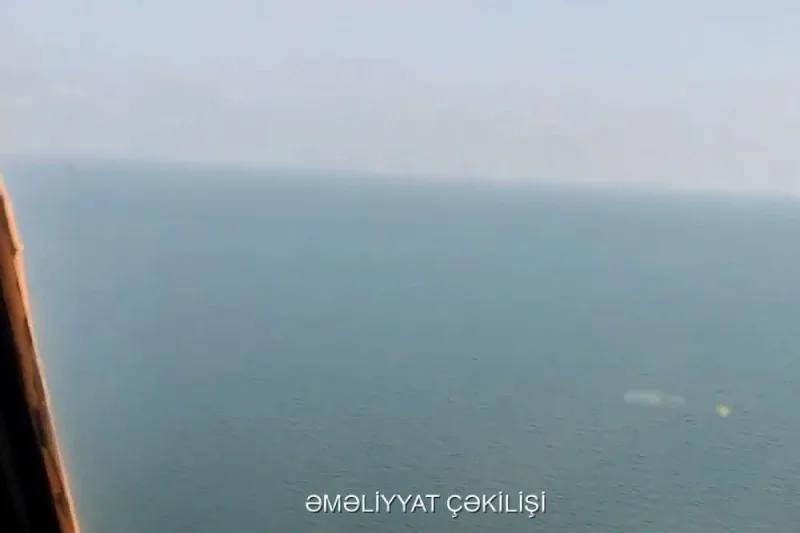 Lənkəranda dənizdə itkin düşən balıqçının axtarışı davam etdirilir - VİDEO