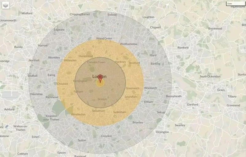 ŞOK XƏRİTƏ yayıldı: Londonun mərkəzi YOX OLACAQ - FOTO
